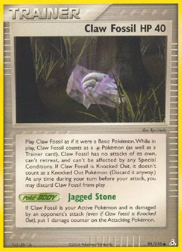 Claw Fossil 91/110