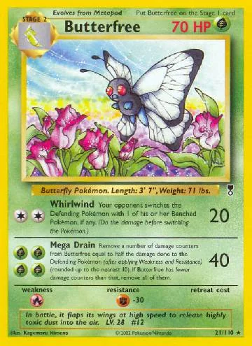 Butterfree 21/110