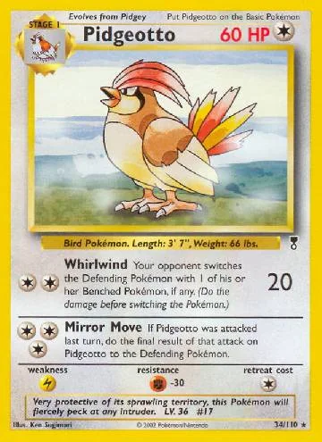 Pidgeotto 34/110