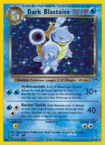 Dark Blastoise 4/110