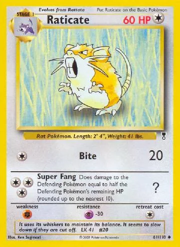 Raticate 61/110