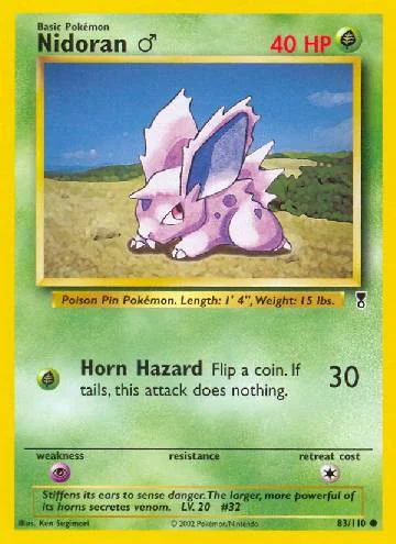 Nidoran Macho 83/110