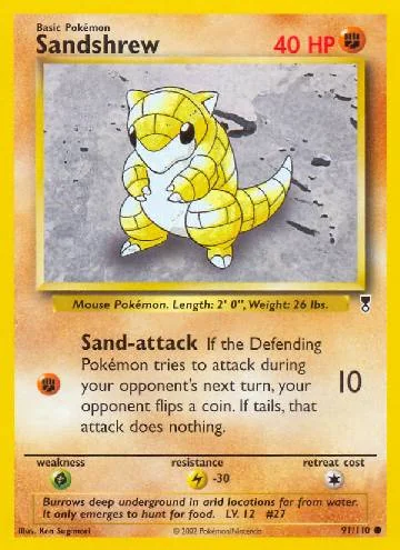 Sandshrew 91/110