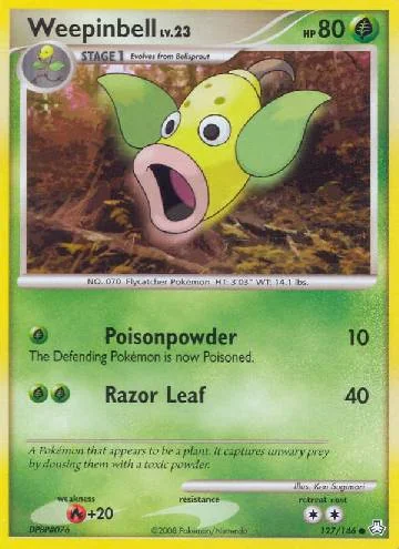 Weepinbell 127/146