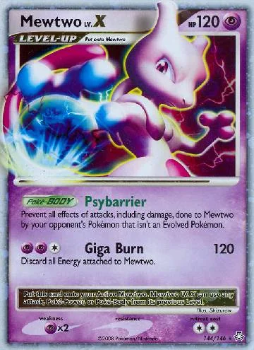Mewtwo LV.X 144/146