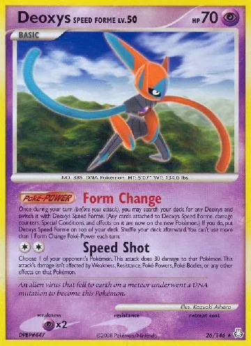 Deoxys Speed Forme 26/146