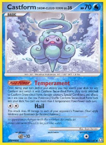 Castform Snow-Cloud Form 50/146