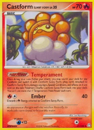 Castform Forma Ensolarada 51/146