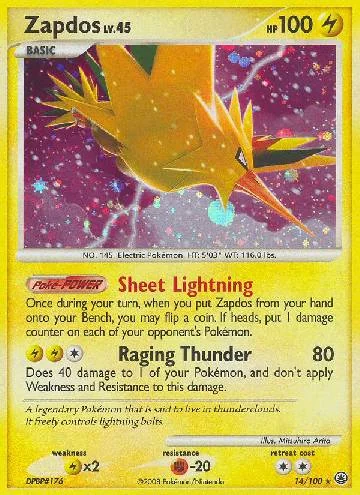 Zapdos 14/100