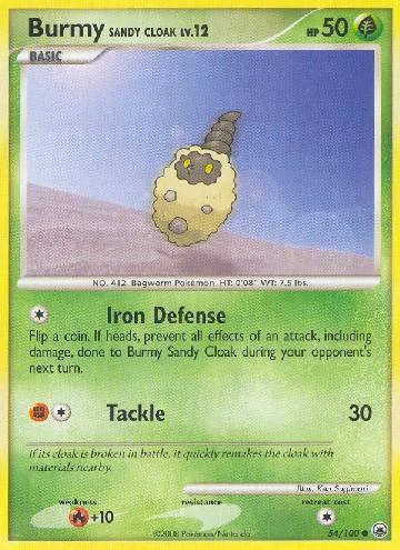 Burmy Casca de Areia 54/100