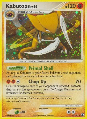 Kabutops 6/100