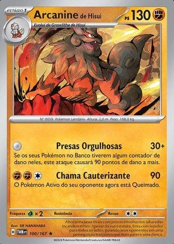 Arcanine de Hisui 100/167