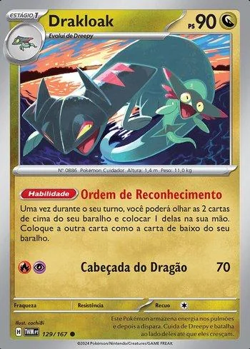 Drakloak 129/167