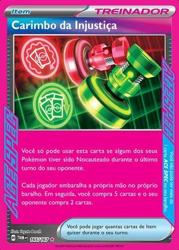 Carimbo da Injustiça 165/167