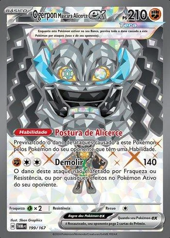Ogerpon Máscara Alicerce ex 199/167