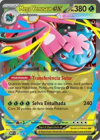 Mega Venusaur ex 013/∞