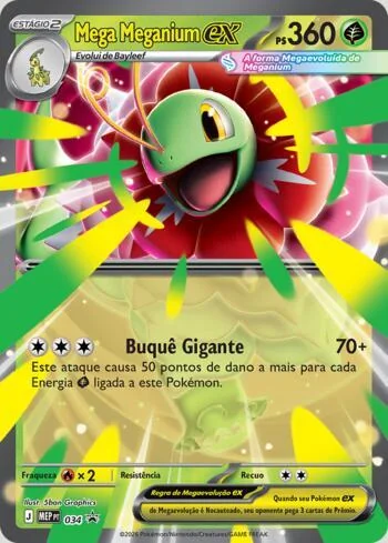 Mega Meganium ex 034/∞