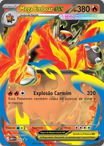 Mega Emboar ex 035/∞