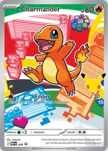 Charmander 038/∞