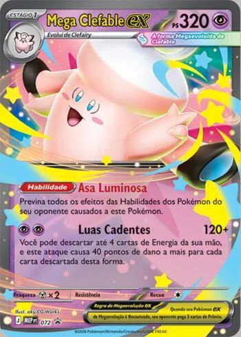 Mega Clefable ex 072/∞