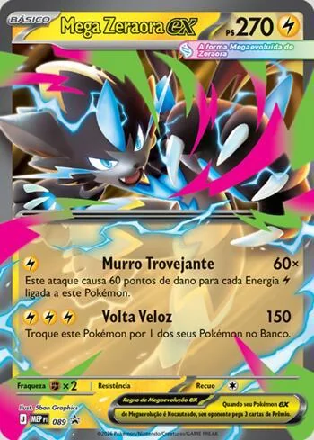 Mega Zeraora ex 089/∞