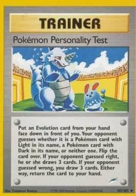 Pokémon Personality Test 102/105