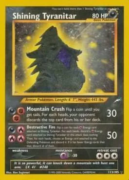 Shining Tyranitar 113/105