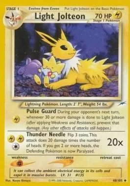 Light Jolteon 48/105