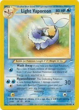 Light Vaporeon 52/105