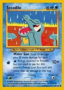 Totodile 85/105