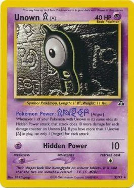 Unown A 33/75