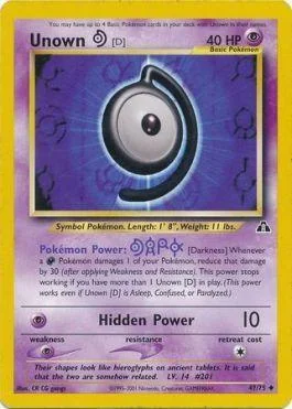 Unown D 47/75