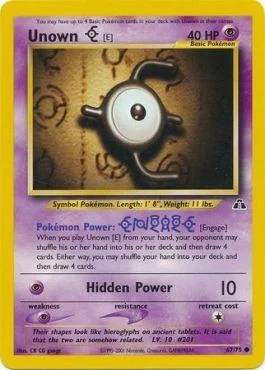 Unown E 67/75