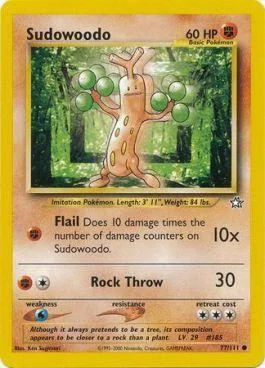 Sudowoodo 77/111