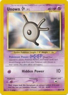 Unown K 58/64