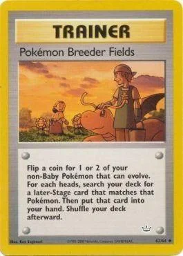 Pokémon Breeder Fields 62/64