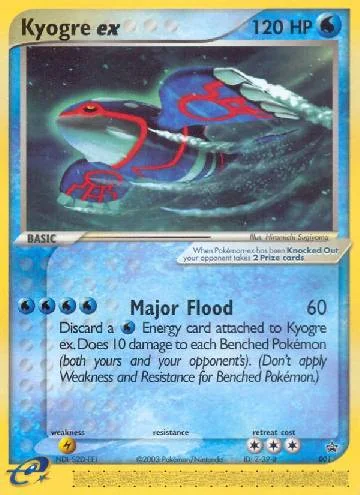 Kyogre ex 1/40