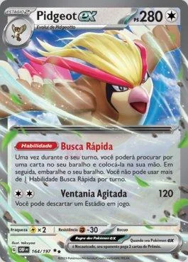 Pidgeot ex 164/197
