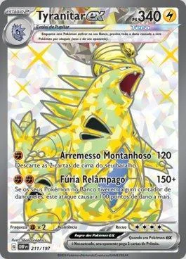 Tyranitar ex 211/197