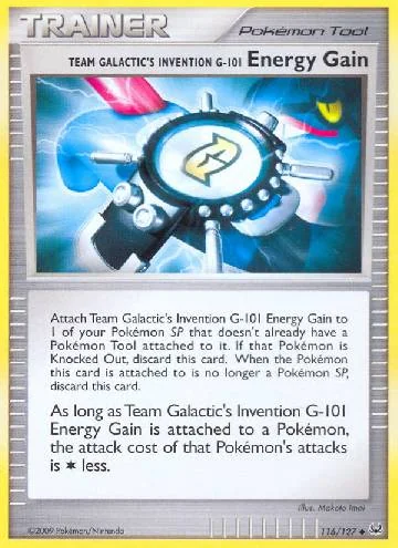Energy Gain 116/127