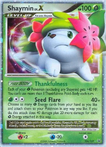 Shaymin LV.X 126/127