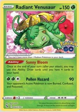 Venusaur Radiante 004/078