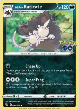 Raticate de Alola 042/078