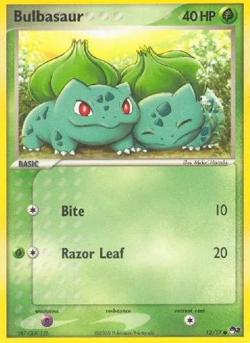 Bulbasaur 12/17