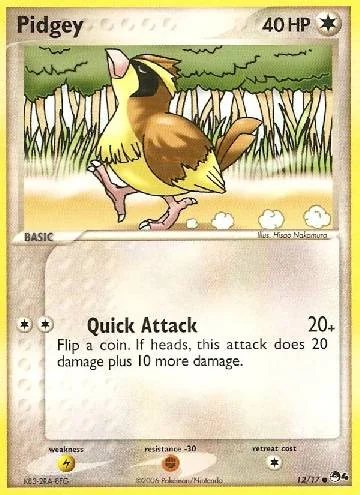 Pidgey 12/17