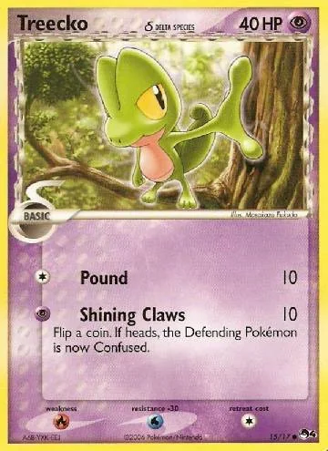 Treecko 15/17