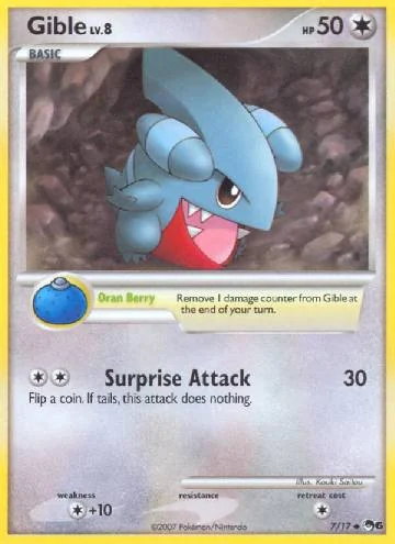 Gible 7/17