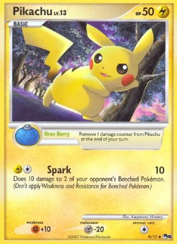 Pikachu 9/17