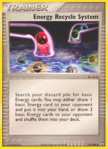 Sistema de Reciclagem de Energias 73/108
