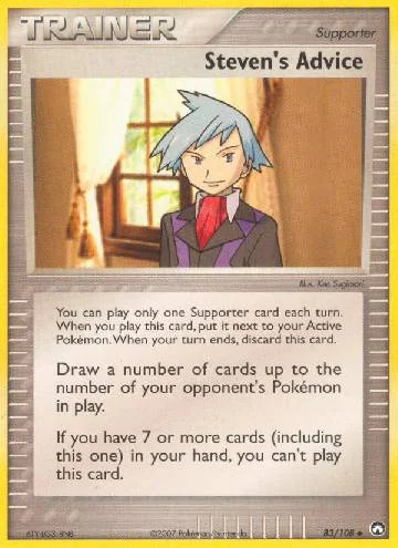 Steven's Advice 83/108